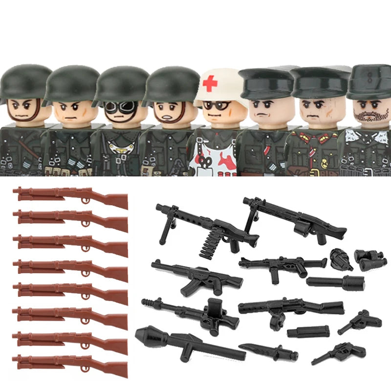 WW2 German Medical Corps Minigfigs