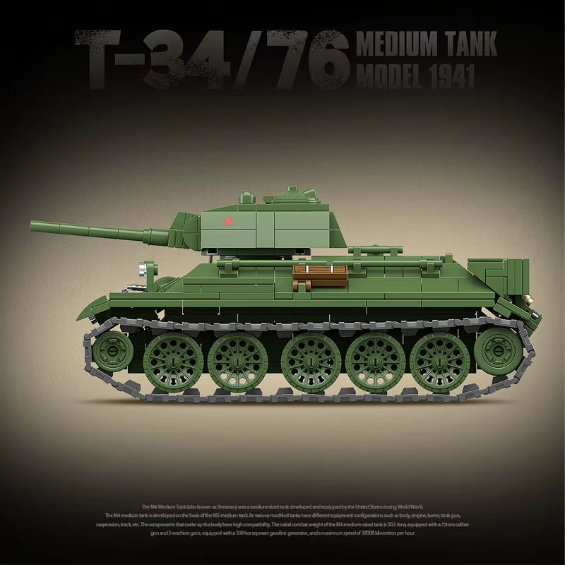 T-34 Tank Brick