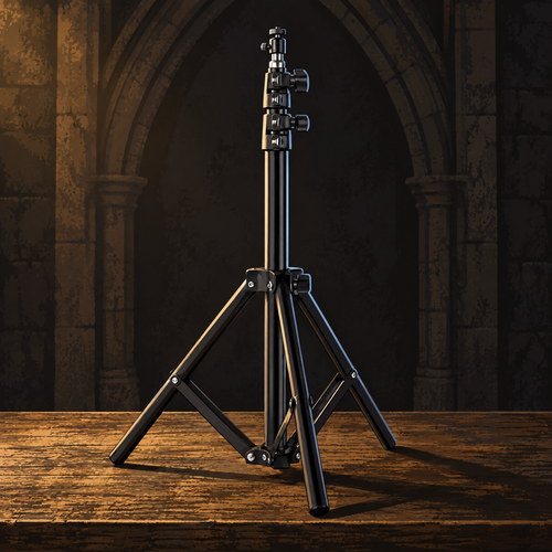 NightNook Read-Anywhere Tripod, black adjustable tripod stand