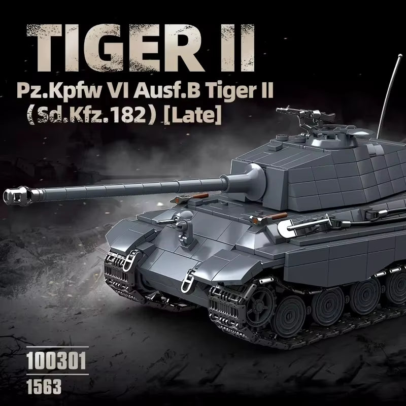 Tiger II Heavy Tank Sd.Kfz. Bricks
