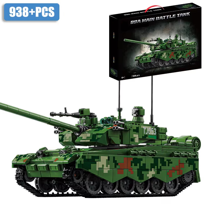 Leopard 2A7 German Tank Brick PostWW2