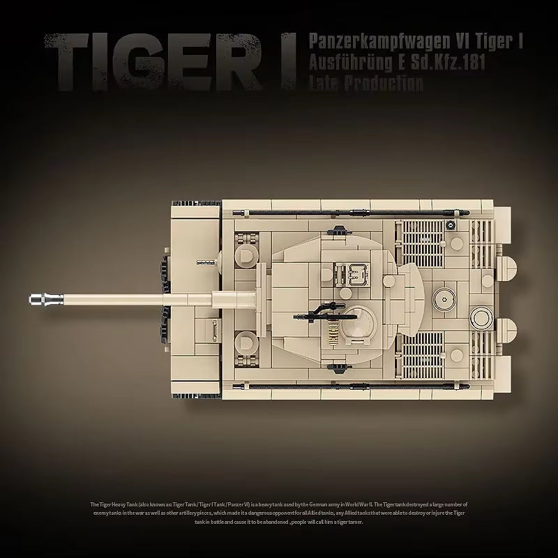 Tiger I German Tank Brick
