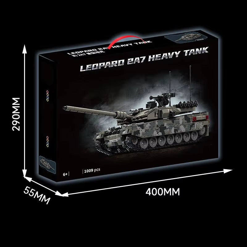 Leopard 2A7 German Tank Brick PostWW2
