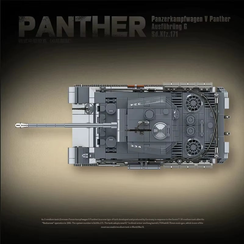 Panther Tank Bricks