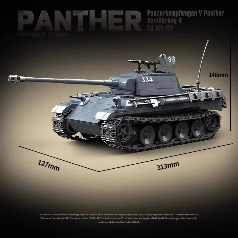 Panther Tank Bricks