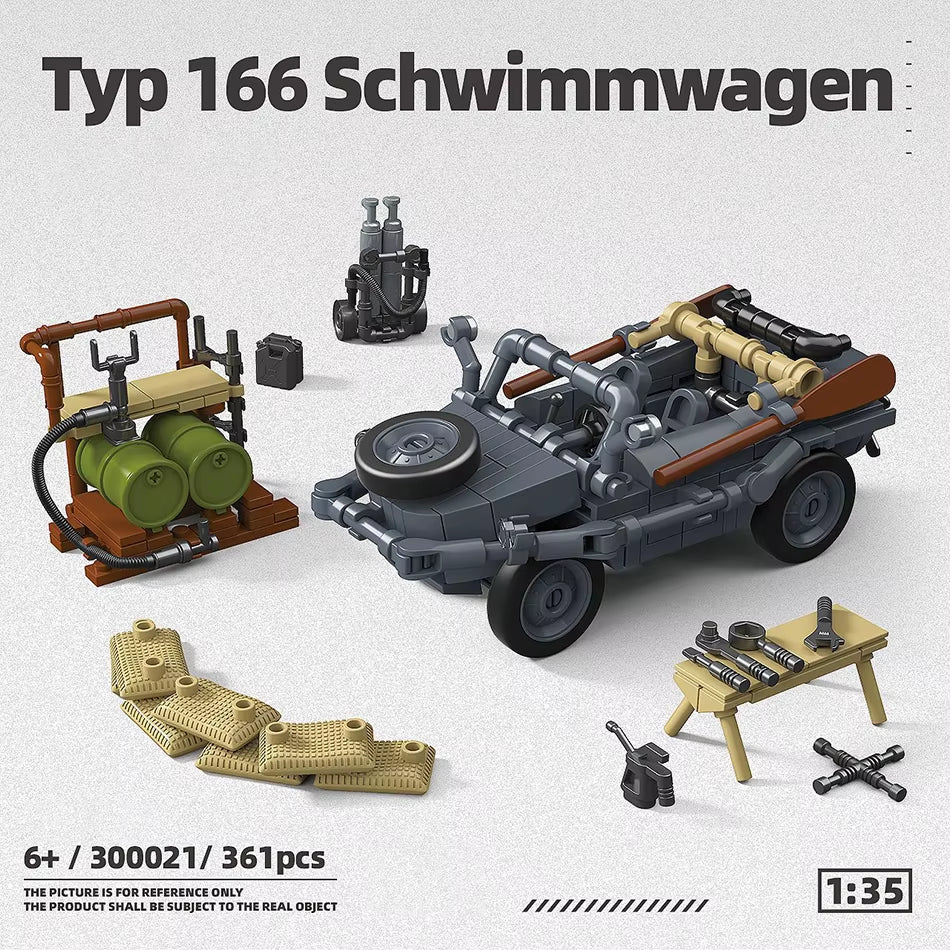 WW2 Schwimmwagen Set