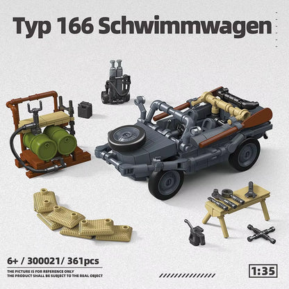 WW2 Schwimmwagen Set