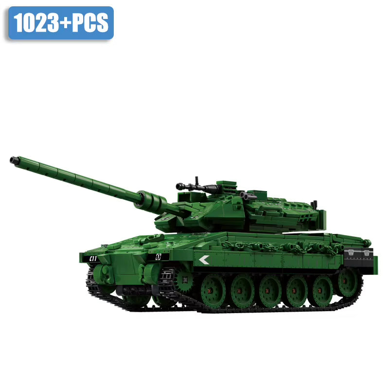 Leopard 2A7 German Tank Brick PostWW2