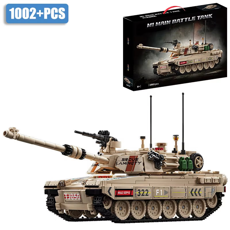 Leopard 2A7 German Tank Brick PostWW2