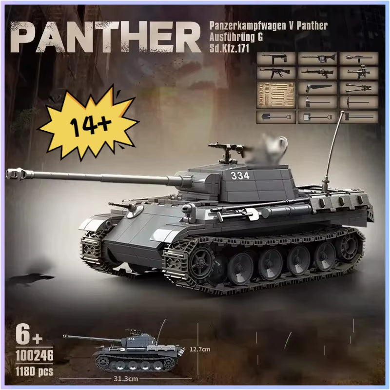 Panther Tank Bricks