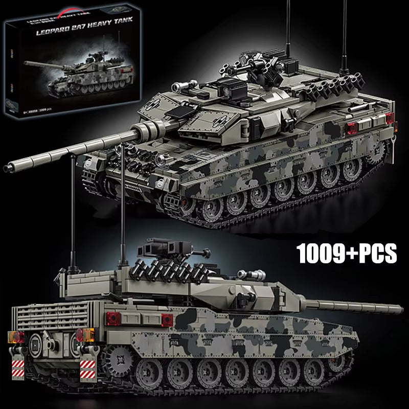 Leopard 2A7 German Tank Brick PostWW2