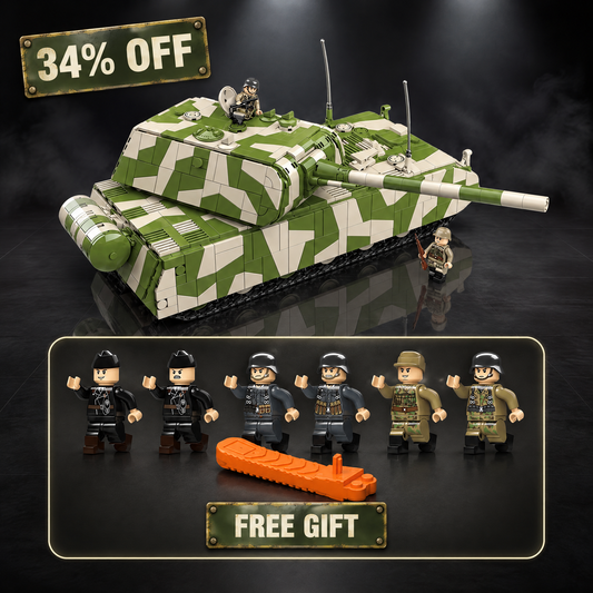Maus brick set, 34% off, with a free crew and brick separator