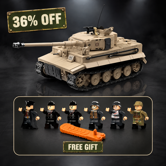 Tiger I brick set, 36% off, with a free crew and brick separator