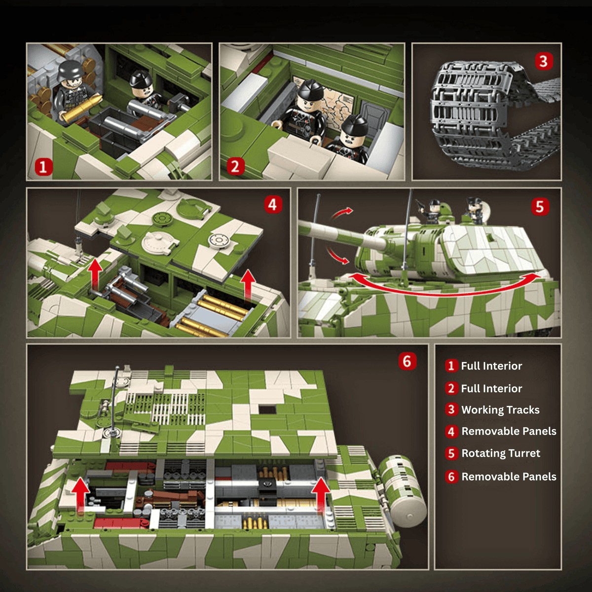 Maus brick set, picture 4