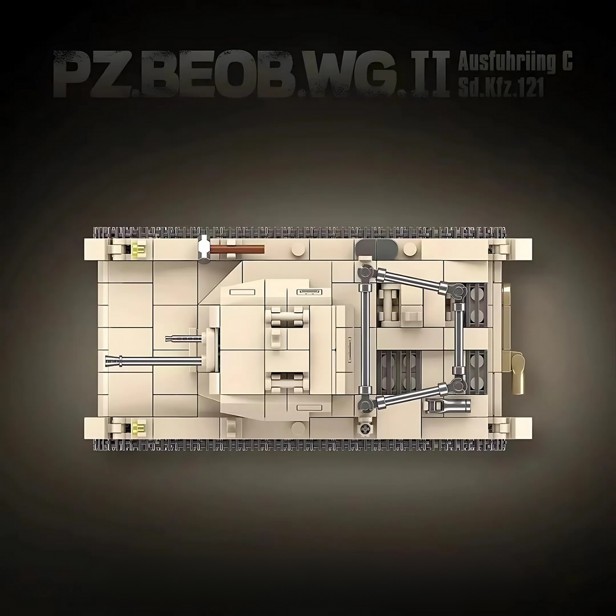 Panzer II brick set, picture 8