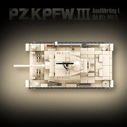Panzer III brick set, picture 5