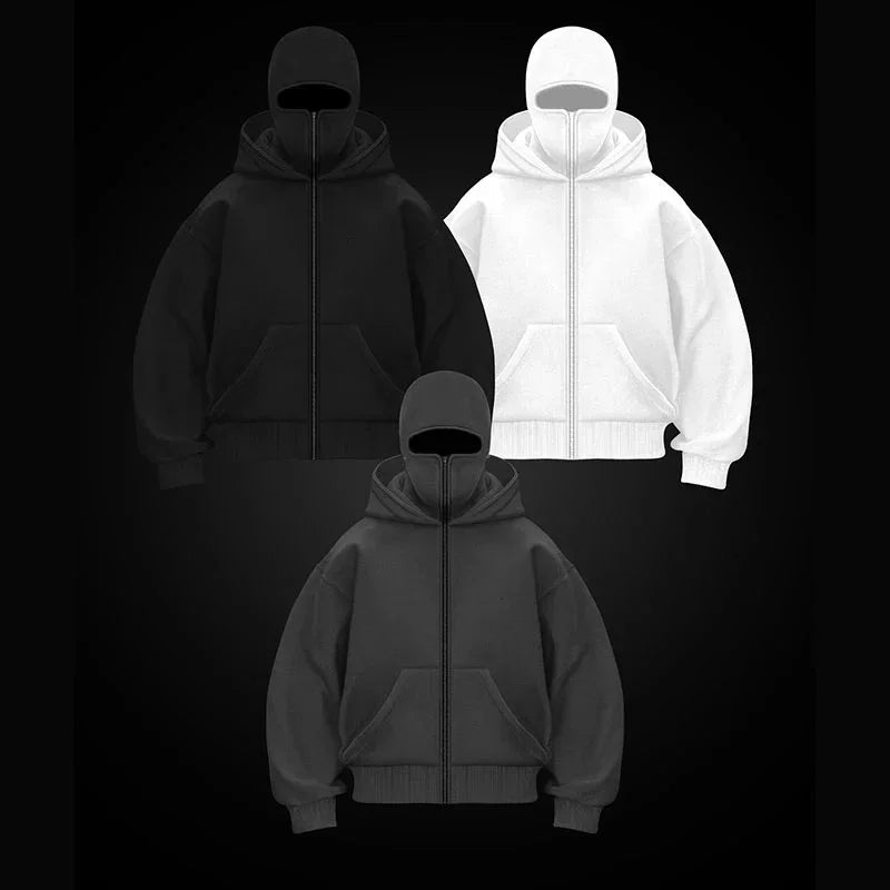 Balaclava Hooded Sweatshirt