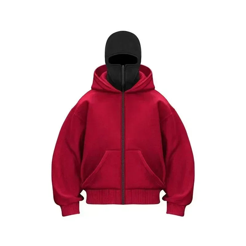Balaclava Hooded Sweatshirt