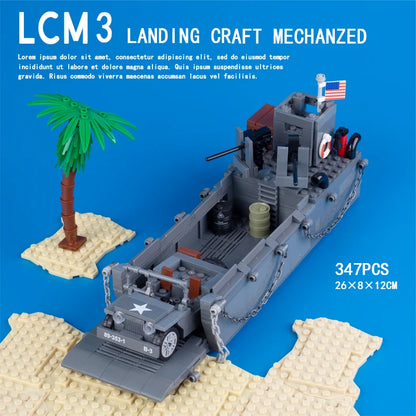 Allies Landing Boat Bricks