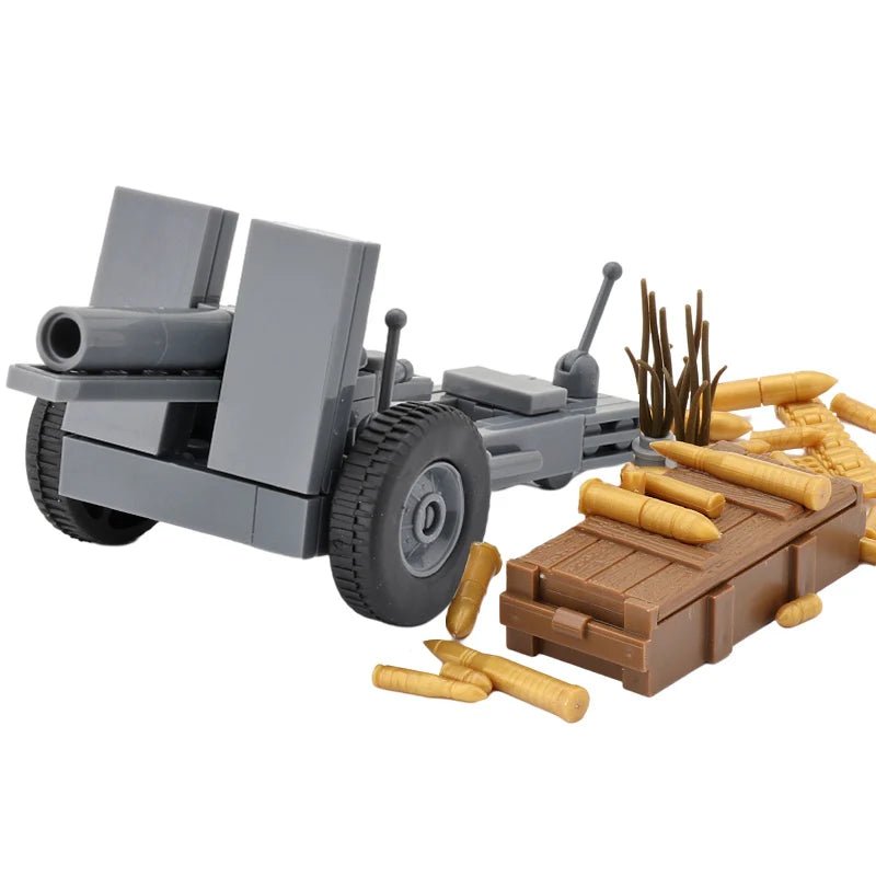 WW2 German Cannons Bricks