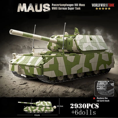 Military Tank Bricks Sets
