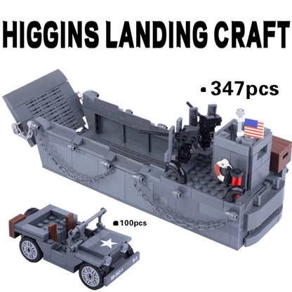 Allies Landing Boat Bricks
