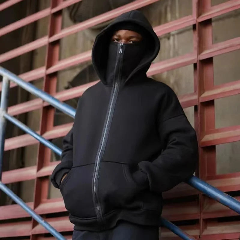 Balaclava Hooded Sweatshirt