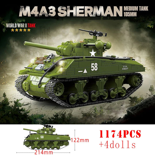 WW2 Tank Bricks