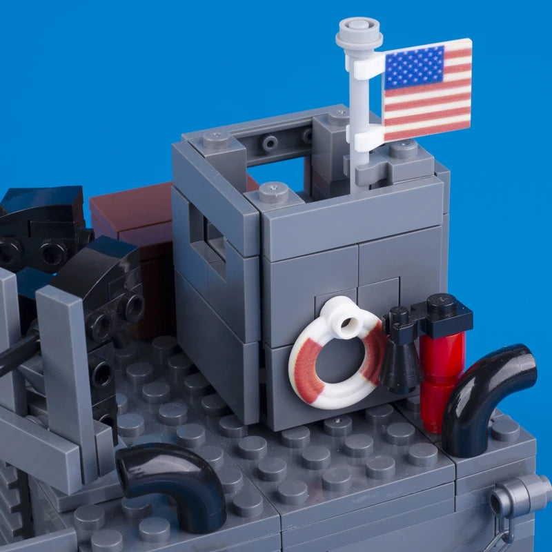 Allies Landing Boat Bricks
