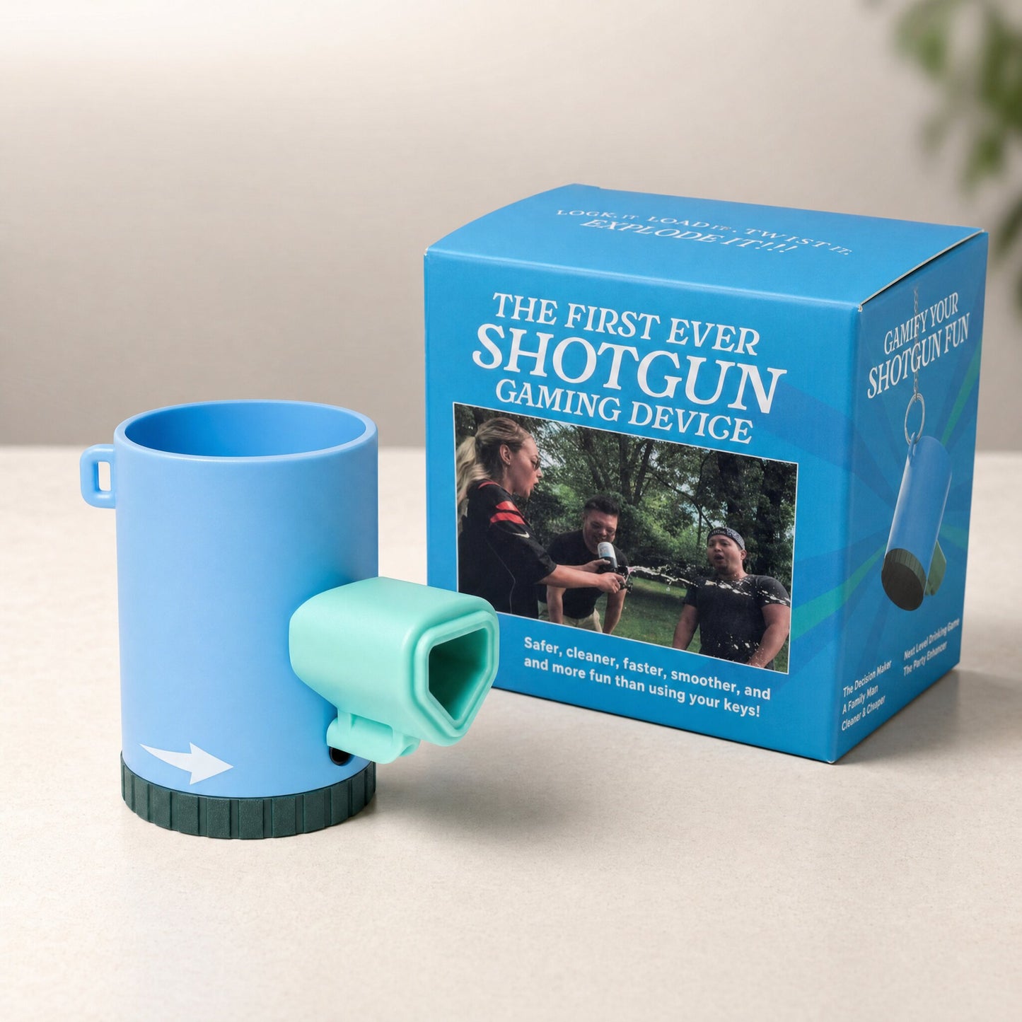 Brew Boom™ — Shotgun Roulette Beer Cannon