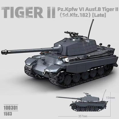 Tiger II Heavy Tank Sd.Kfz. Bricks