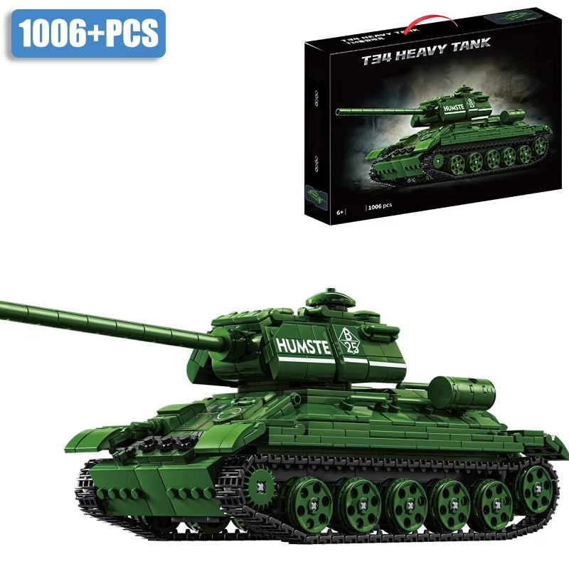 Leopard 2A7 German Tank Brick PostWW2
