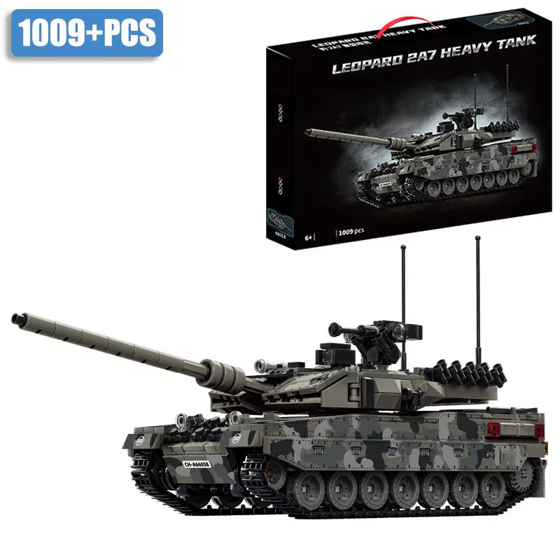 Leopard 2A7 German Tank Brick PostWW2