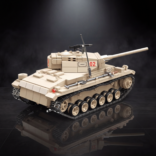 Panzer III brick set, picture 1