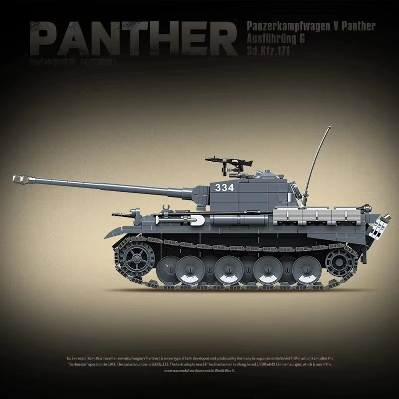 Panther Tank Bricks