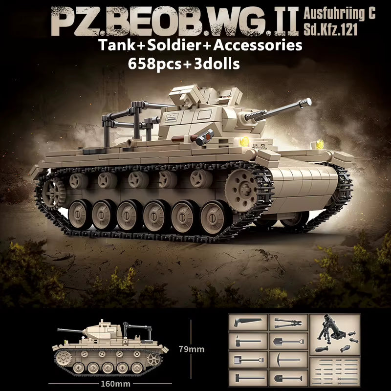 WW2 Tanks Bricks