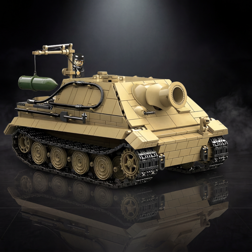 Sturmtiger desert tan brick tank set, picture 1