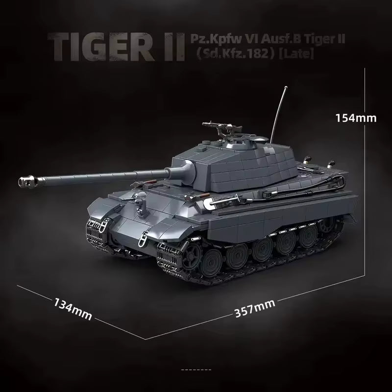 Tiger II Heavy Tank Sd.Kfz. Bricks