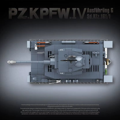 Panzer IV German Tank Bricks