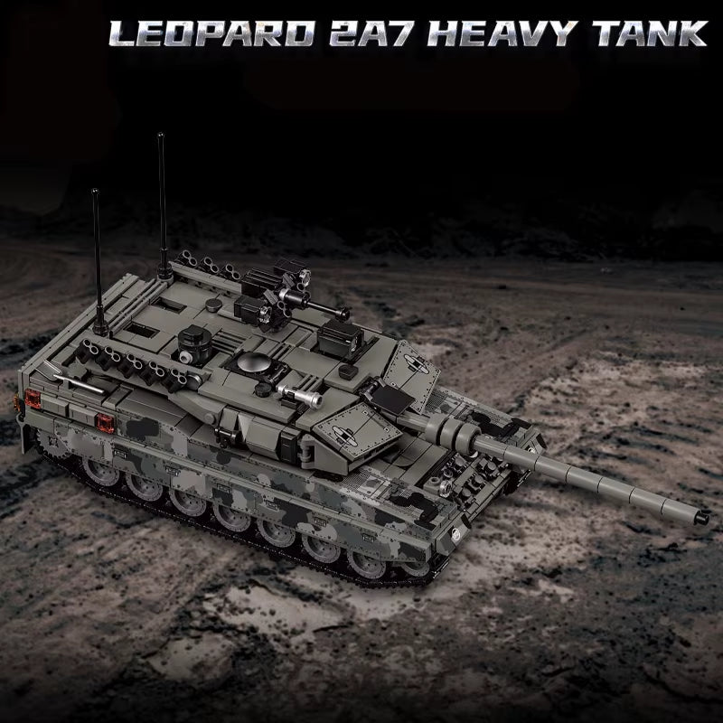 Leopard 2A7 German Tank Brick PostWW2