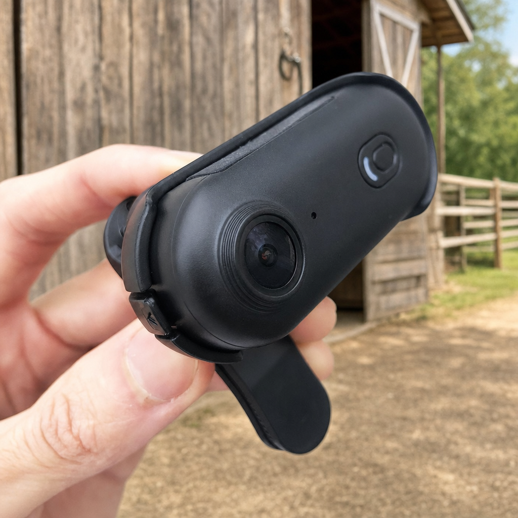 TRACE™ Pro 4K Riding Camera — Hands-Free Magnetic Wear So You Never Miss The Moment
