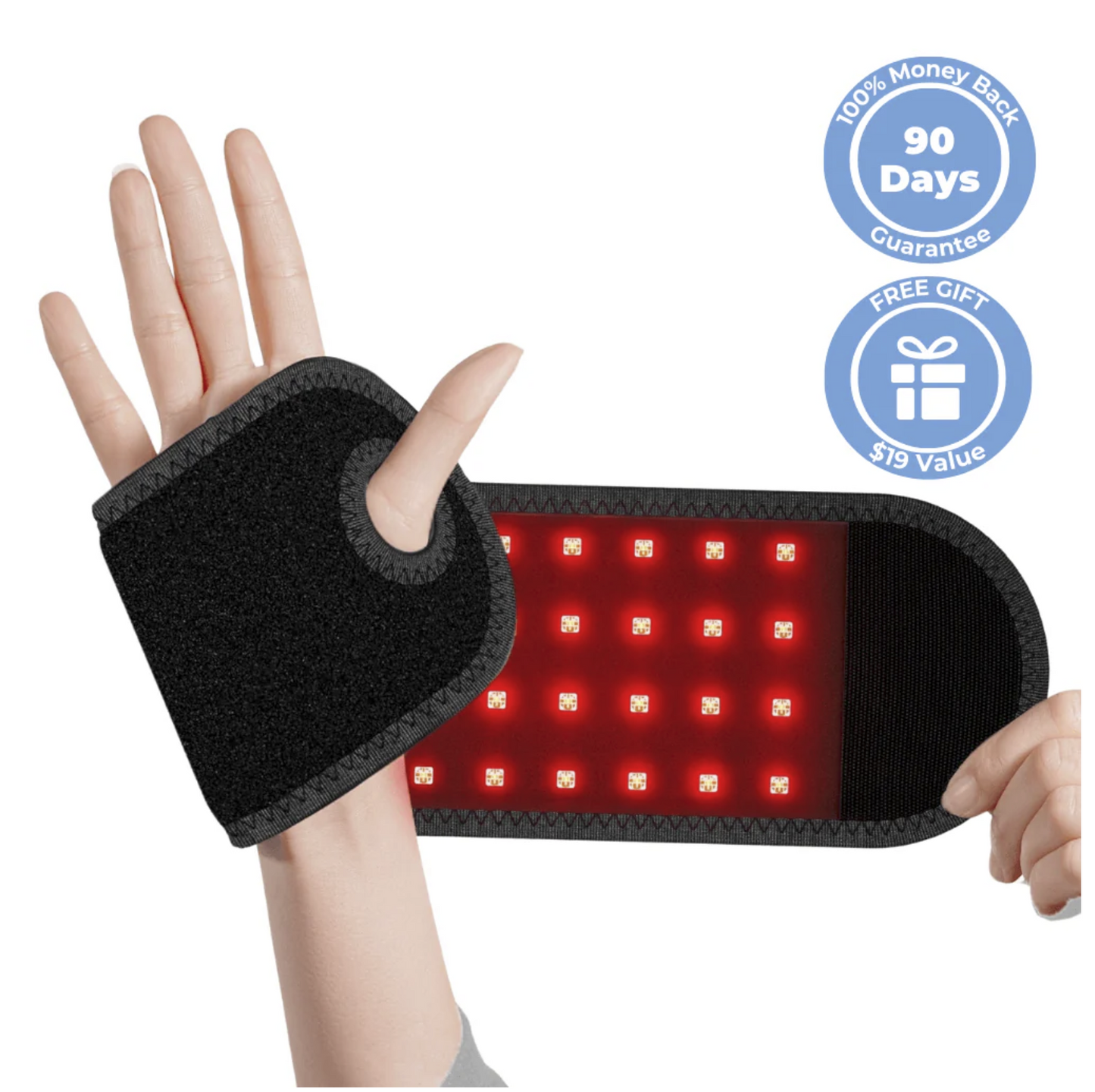 RedRest Light Therapy Wrist Strap