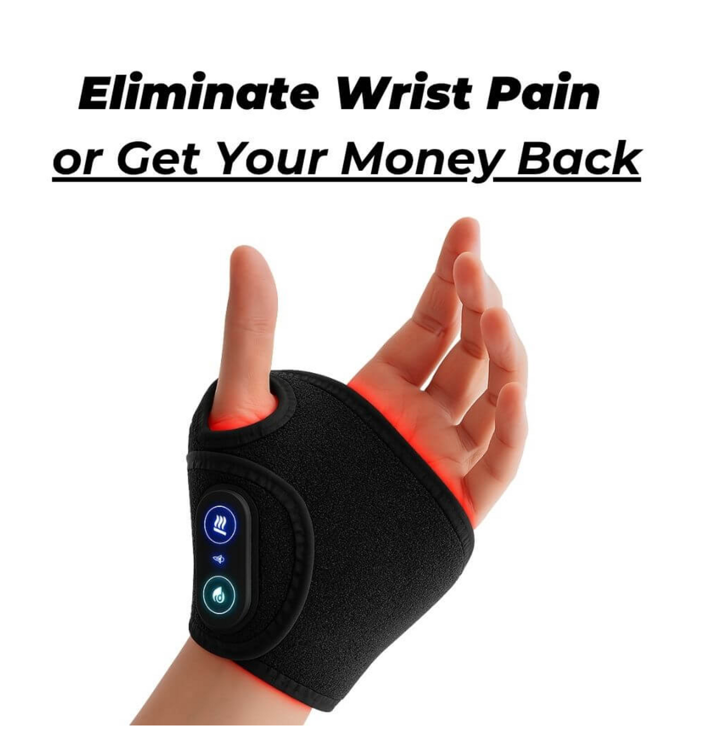 RedRest Light Therapy Wrist Strap