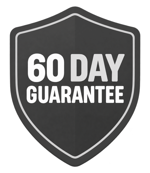 60 day guarantee badge