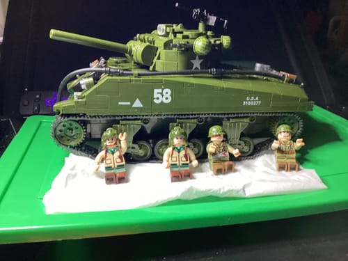 Customer photo of the M4A3 Sherman build