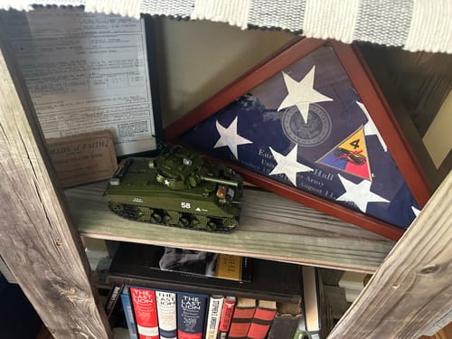 Customer photo of the M4A3 Sherman build