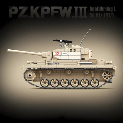 Panzer III brick set, picture 6